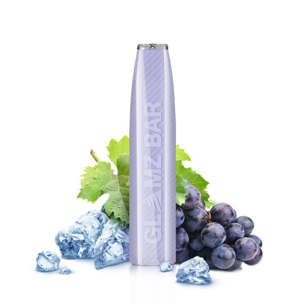 Glamz Bar - Cool Grapes Vape 0mg