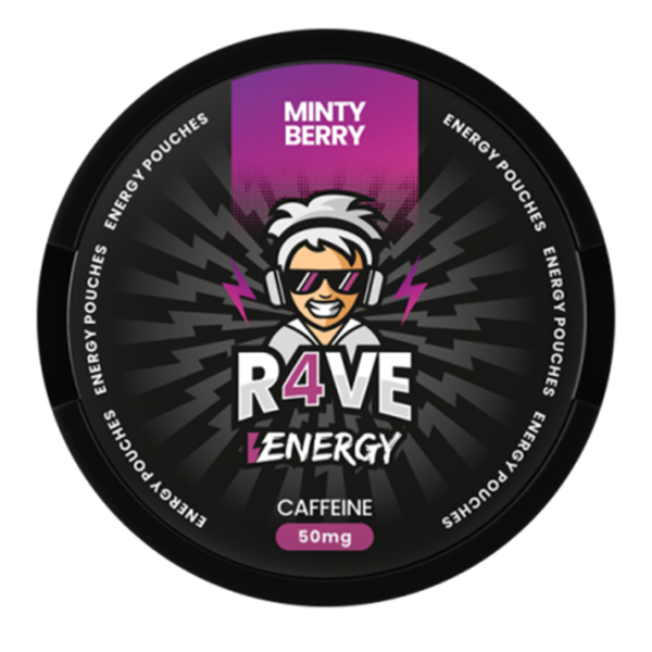 R4VE Caffeine – Minty Berry 0mg