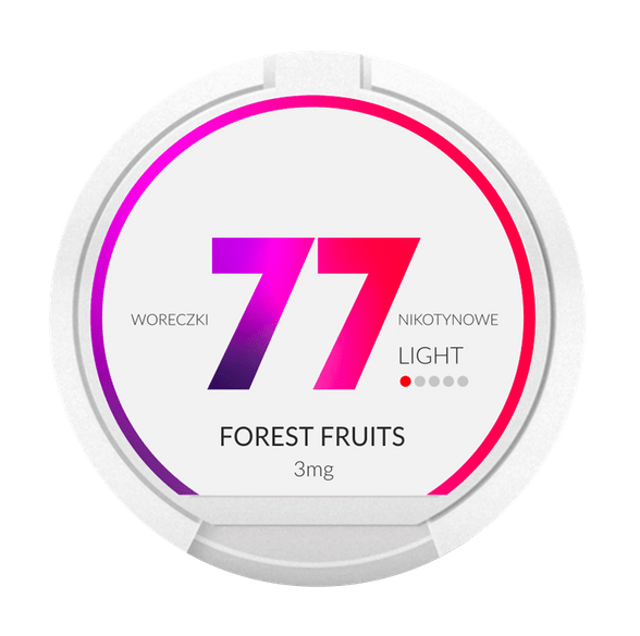 77 Nikotiinipussi Forest Fruits 3mg