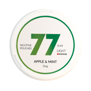 77 apple & mint 3mg nikotiinipussi