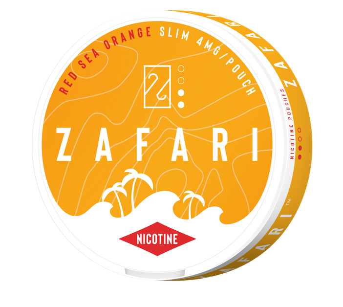Zafari Red Sea Orange nikotiininuuska