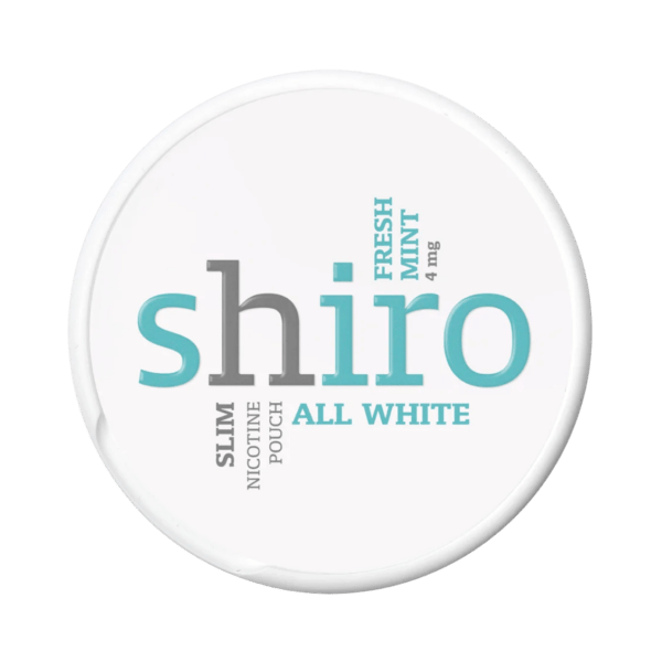 Shiro Fresh Mint nikotiinipussi 4mg