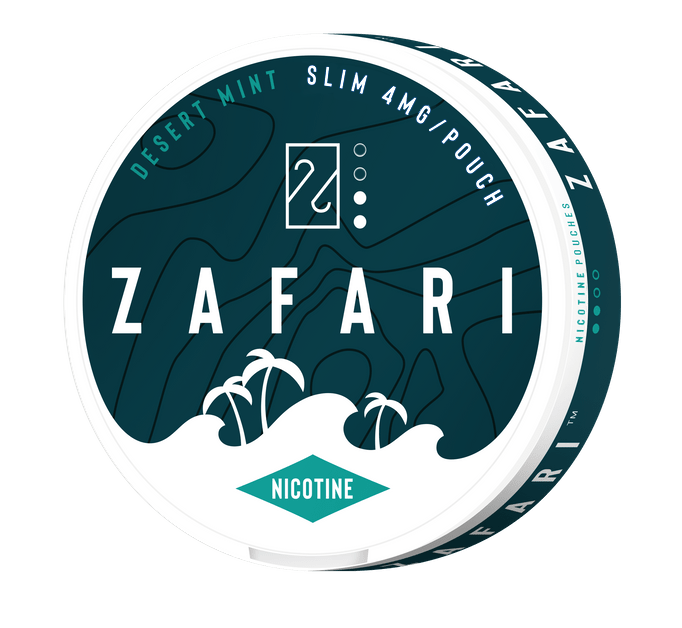 Zafari nikotiinipussi Desert Mint 4mg