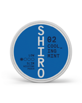 Shiro 02 Cooling Mint nikotiininuuska