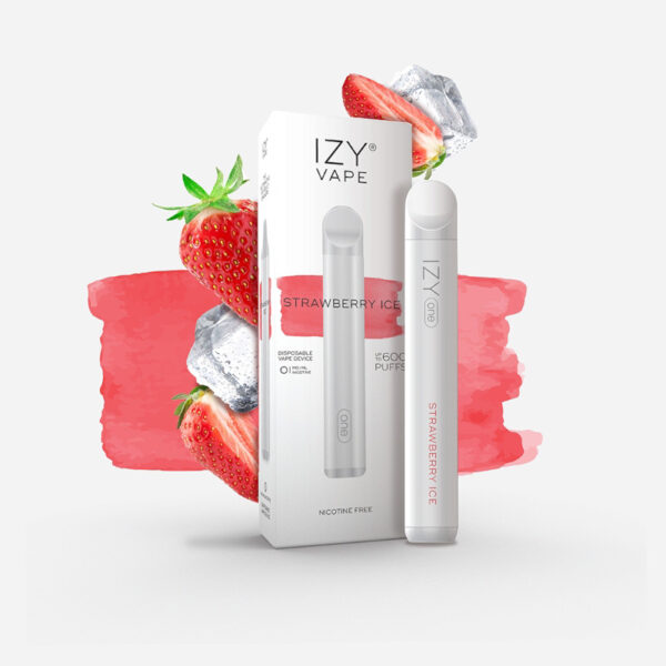 Izy Vape - Strawberry Ice 0mg