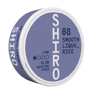 Shiro - Smooth Liquorice 4mg