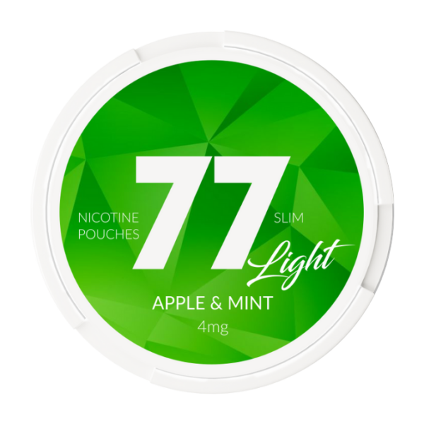 77 Nikotiinipussit - Apple & Mint 4mg