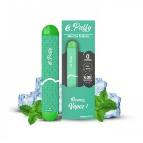 E.Puffy - Fresh Mint Vape 0mg