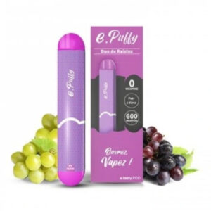 E.Puffy - Two Grapes Vape 0mg