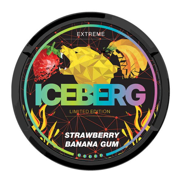 Iceberg - Strawberry Banana Gum 4mg