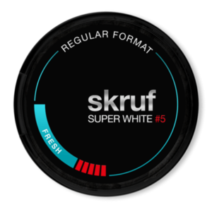 Skruf – Super White Fresh Regular Format #5 19mg