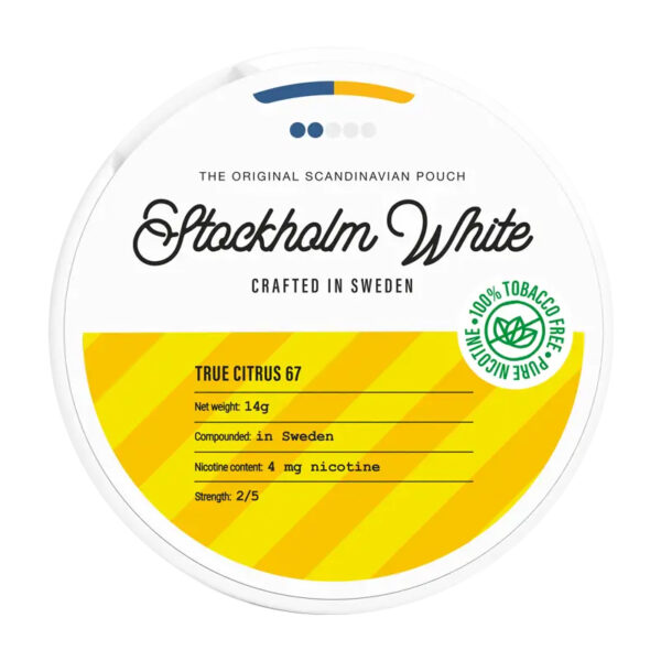 Stockholm White - True Citrus 4mg