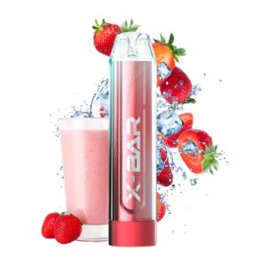 X-Bar FLASH - Strawberry Milkshake Vape 0mg