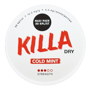 Killa - Dry Cold Mint Maxi 10mg