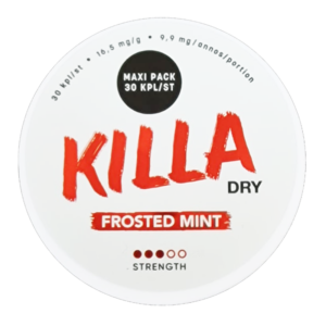 Killa - Dry Frosted Mint Maxi 10mg