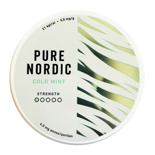 Pure Nordic - Cold Mint 4mg