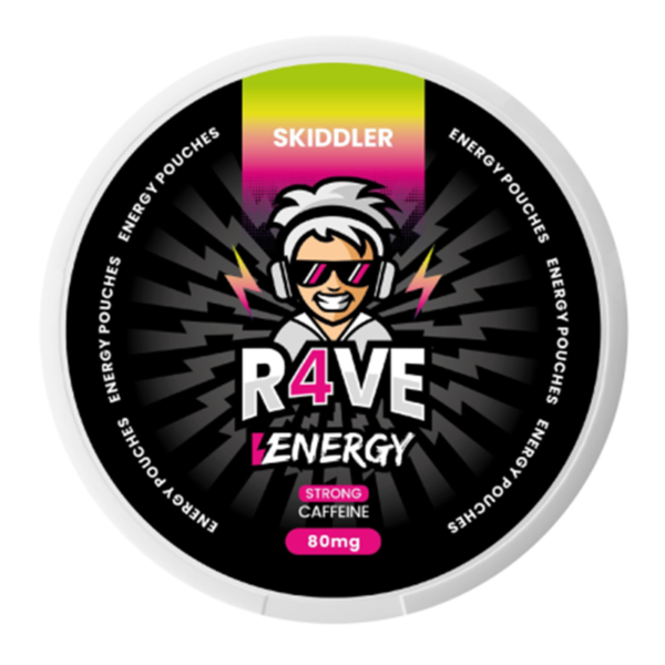 R4VE Energiapussit - Skiddler Strong 0mg