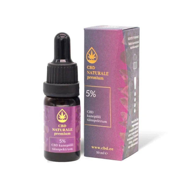 CBD-öljy Naturale Premium 5% 10ml