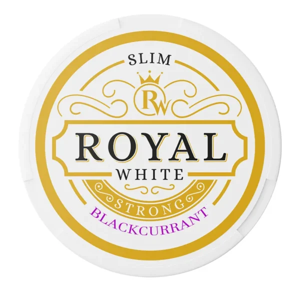 Royal White - Blackcurrant Strong 8,3mg